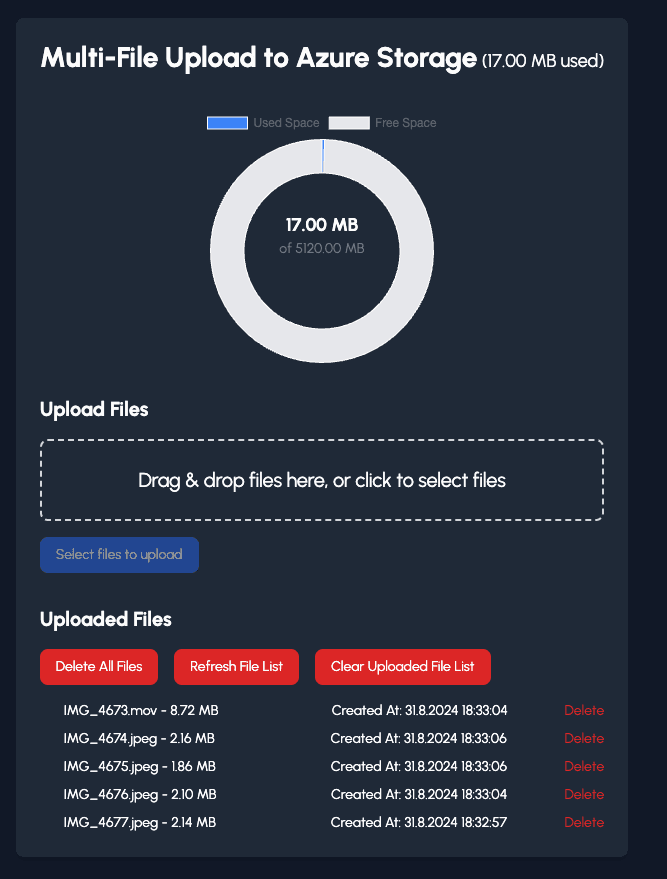 Uploadform