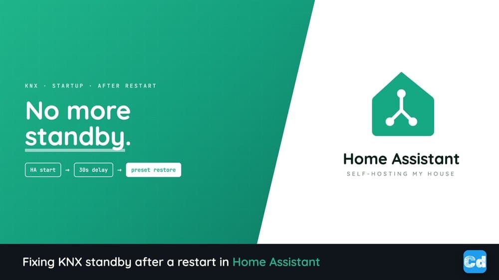 KNX Thermostats Drop to 'Standby' After Every Home Assistant Restart — A Startup Automation Fix