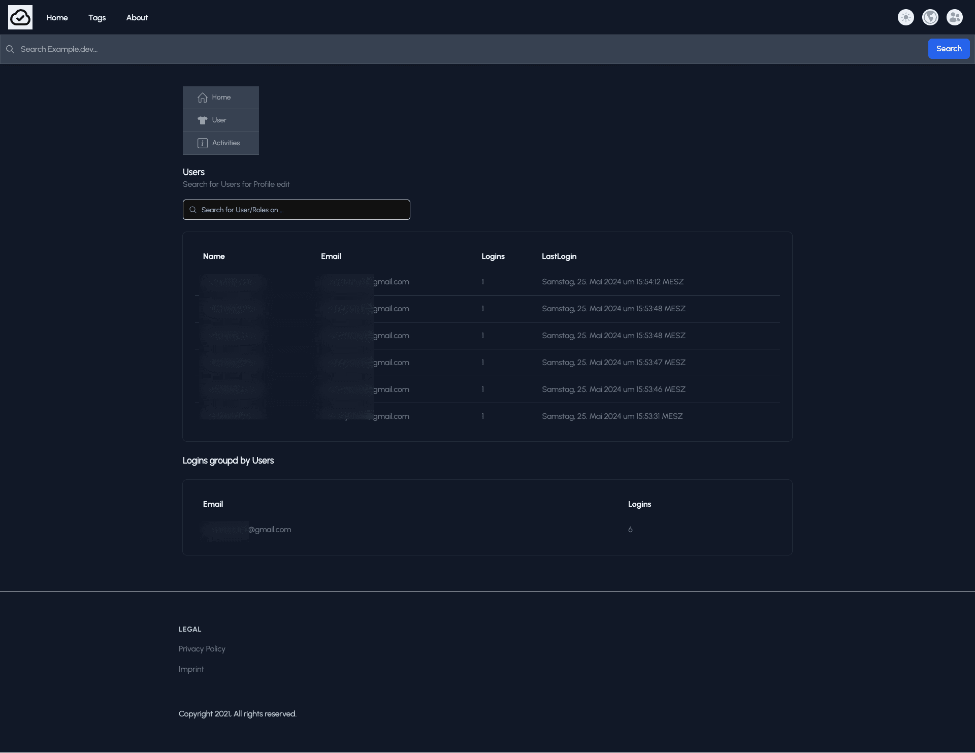 Example-Blog-Logindata
