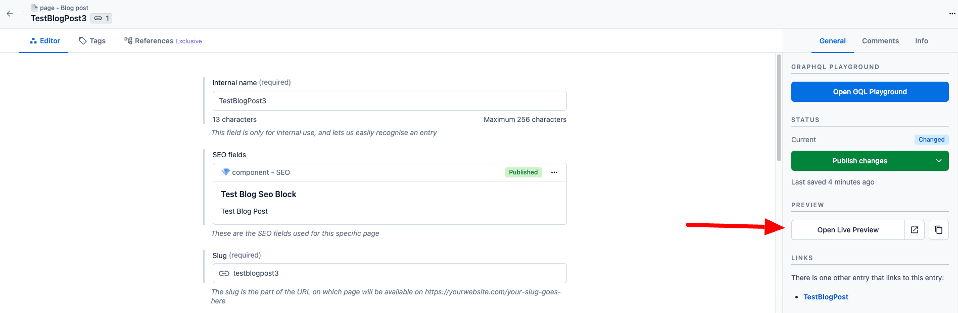 Content Preview Menu 4