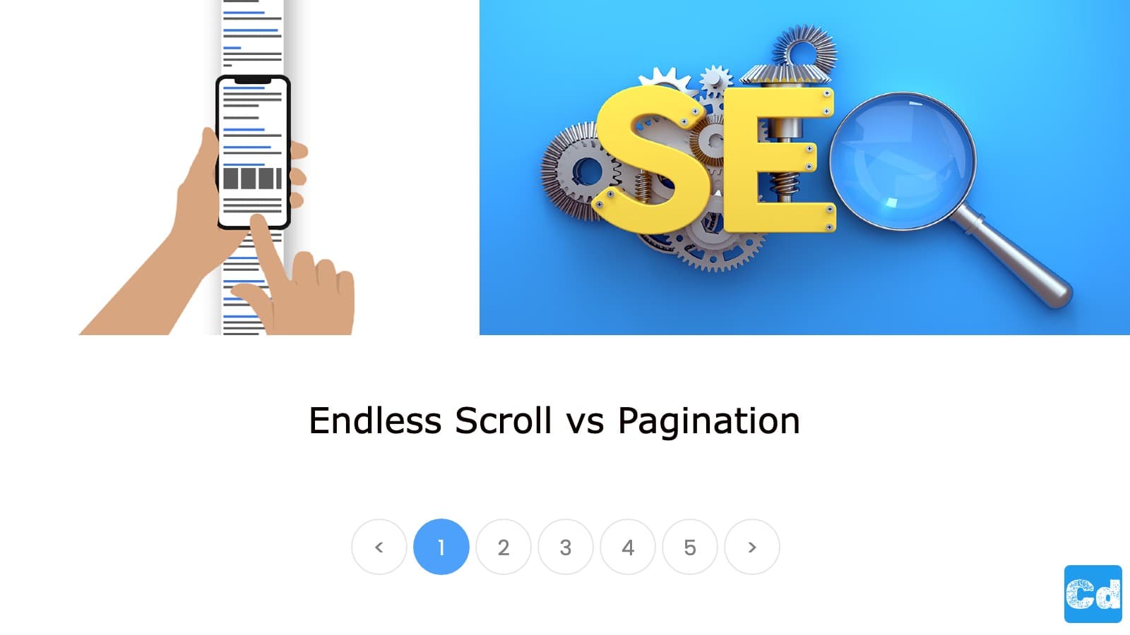 Endless Scroll vs Pagination