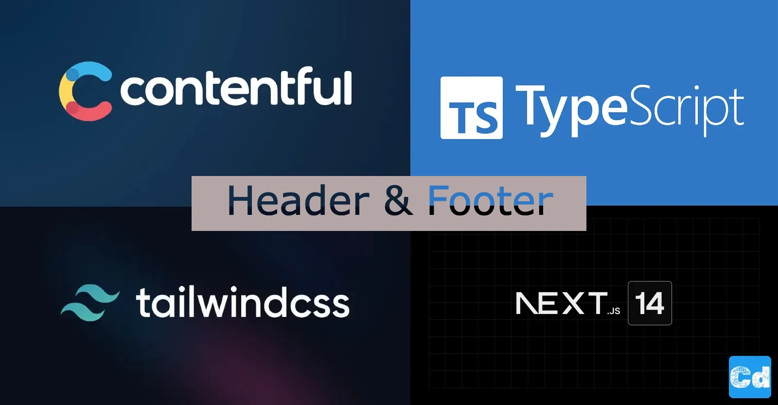 Next.js 14 - Complete Example - Header / Footer / Tailwindcss / Contentful - Part 3