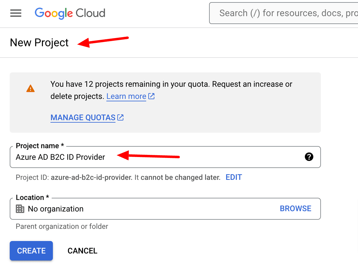 Google-Cloud-console-New-project