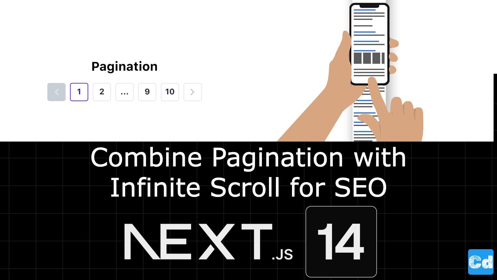 Next.js 14 / SEO - Combine Pagination with Infinite Scroll