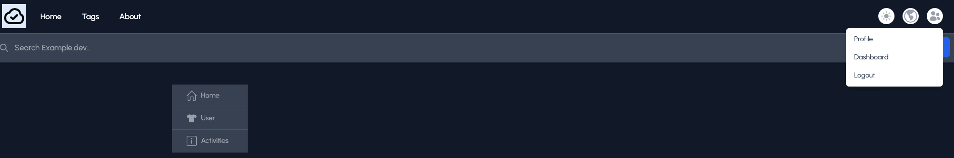 Example-Blog-Dropdown