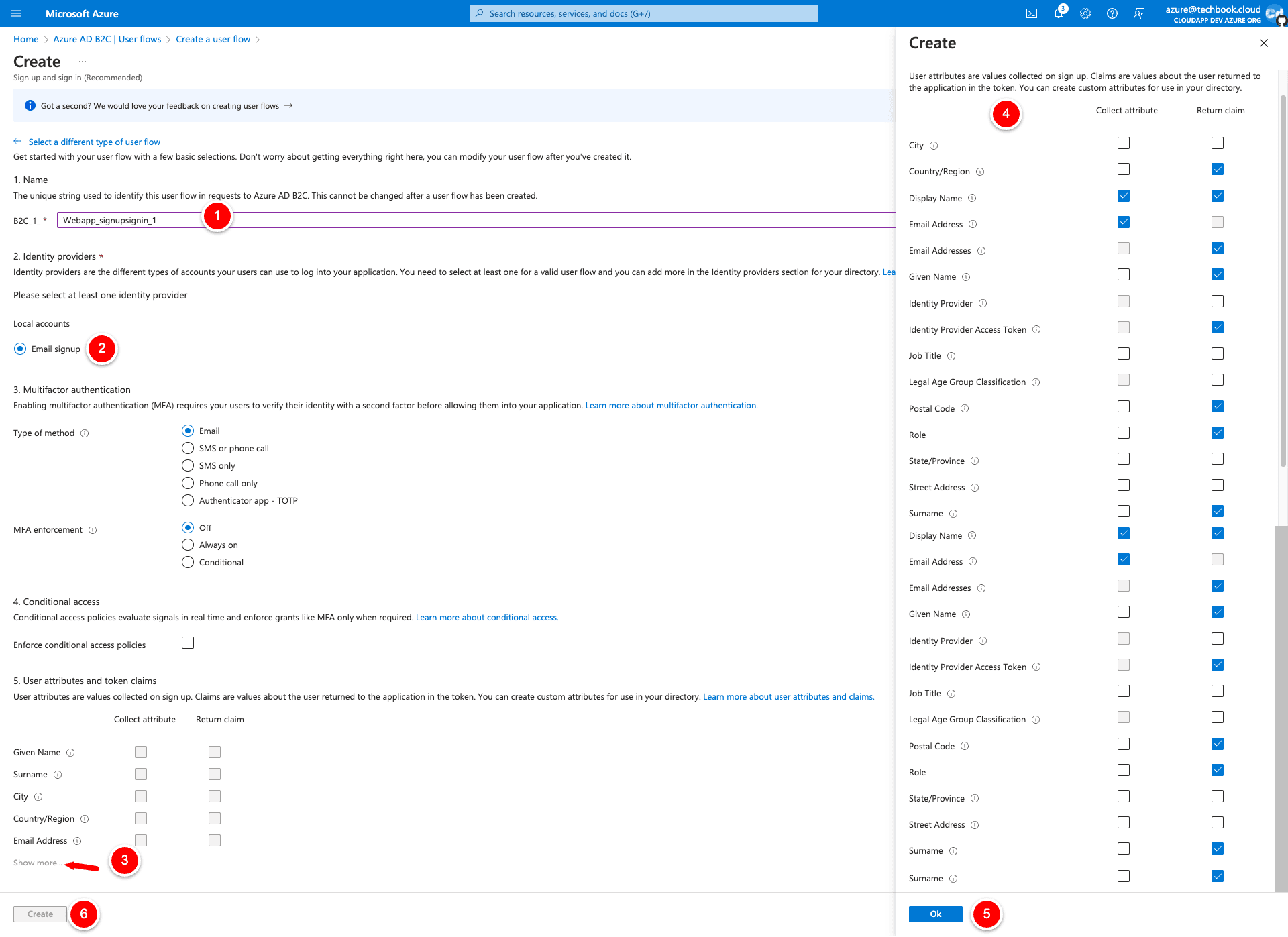 Create-Microsoft-AD-Userflow