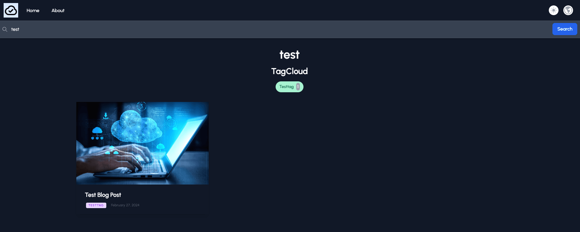 search page